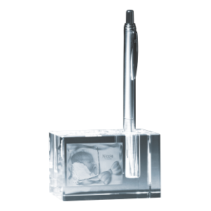 Stiftehalter mit 2D-Bild